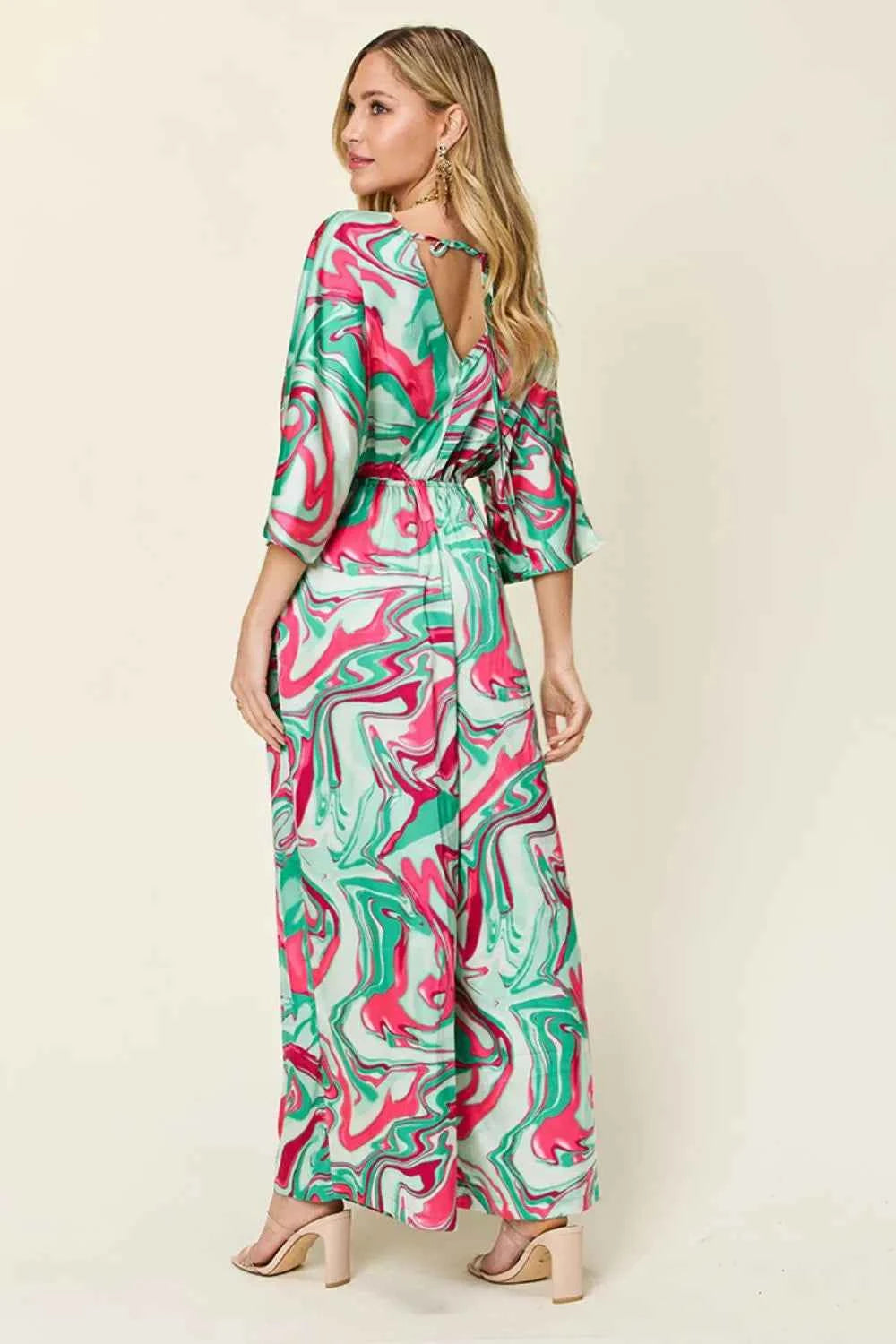 Double Take Full Size Half Sleeve Wide Leg Jumpsuit 37ed8d89-9641-40b2-9a8b-ee21d1ea5147-Max