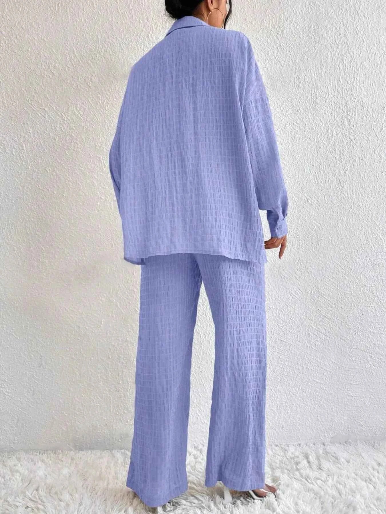 Button Up Long Sleeve Shirt and Pants Set 37ef65d82e6b4498ac8ab6e9e1d8f4e8-Max-Origin