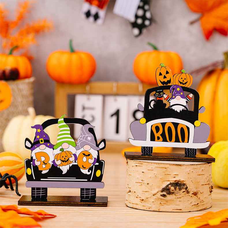 3-Piece Halloween Element Car-Shape Ornaments 3854cdc0b43f4f38b71eb9a4474a07a6-Max