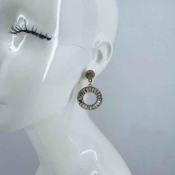 Drop Dangle Circle Rhinestones 38a5bc57-8e45-487a-a90e-9b3b7a645554