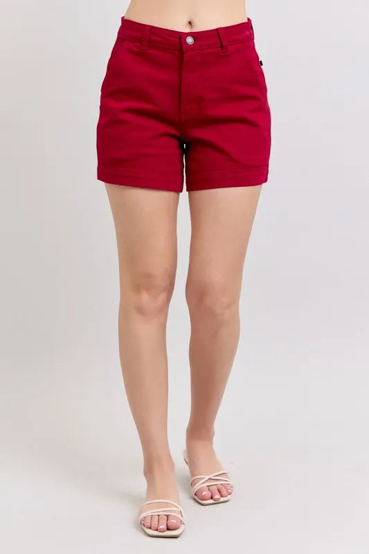 Judy Blue Full Size High Waist Tummy Control Garment Dyed Heart Shaped Denim Shorts Plus Size SCARLET 38c4285dbda3457aadea0bdc30d8f3cf-Max-Origin