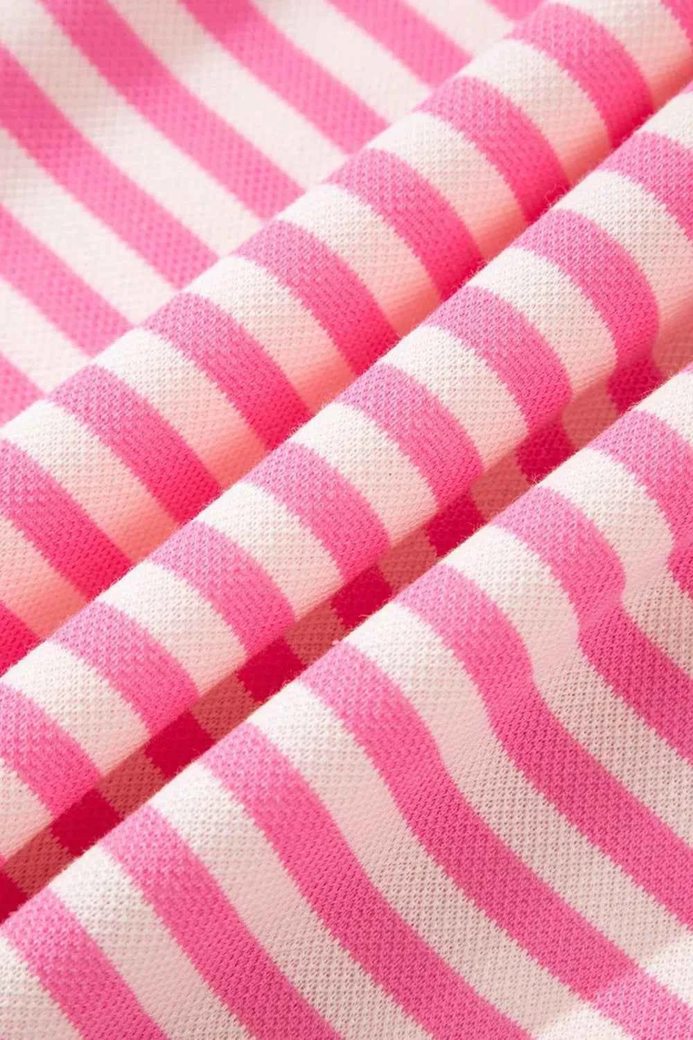 Striped Tie-Back Blouse with Cutout Detail 38c62546-0589-4d17-9453-c6772e7bae18-Max-Origin