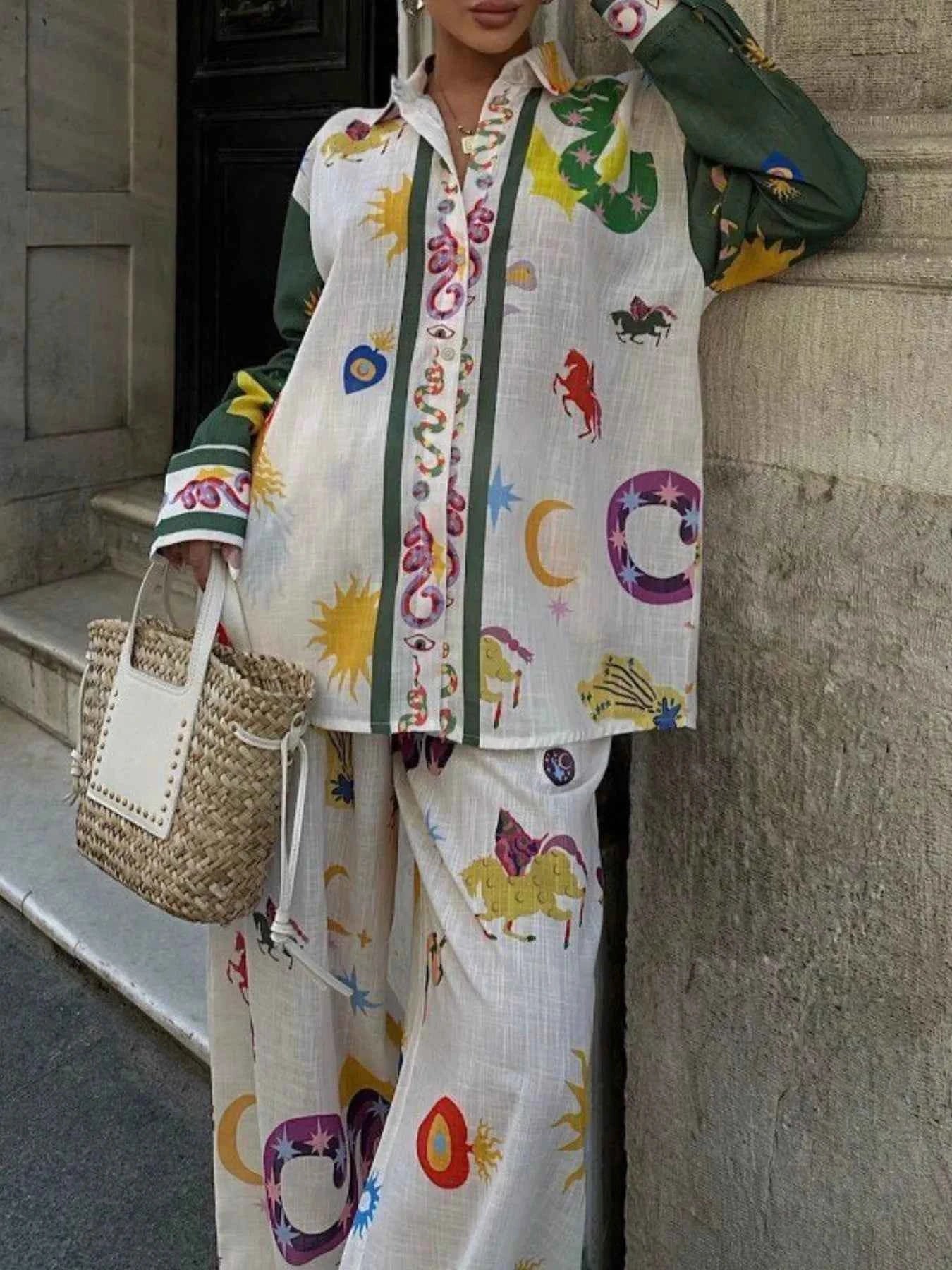 Printed Button Down Shirt and Pants Set 39caf6af-69b5-43c6-b30a-ee2f0e72022f-Max-Origin