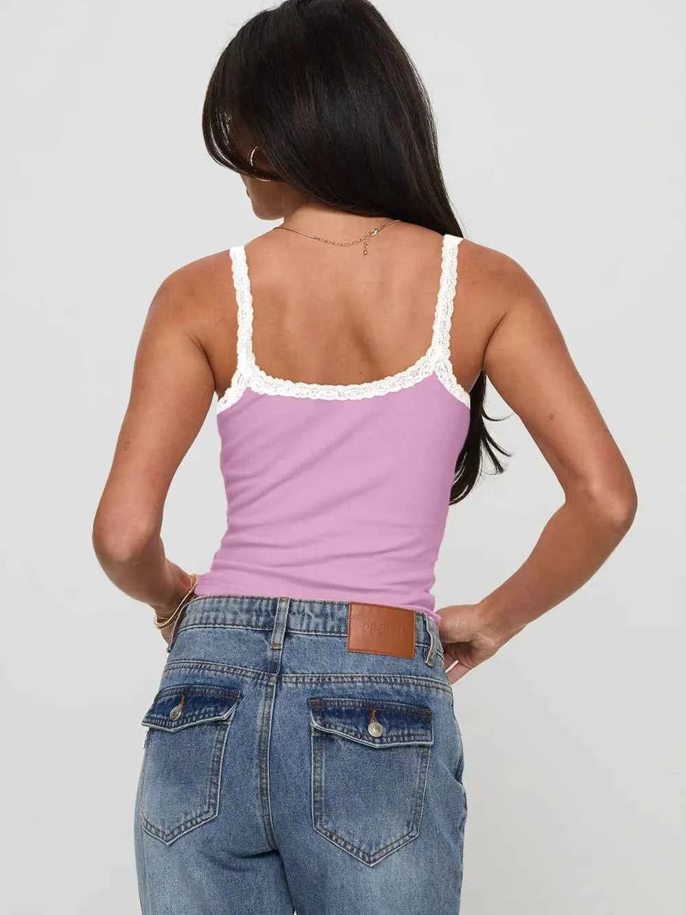 Lace Detail Cropped Cami 3a4b60e2-a0ae-4528-a117-aa1ecfa532dd-Max