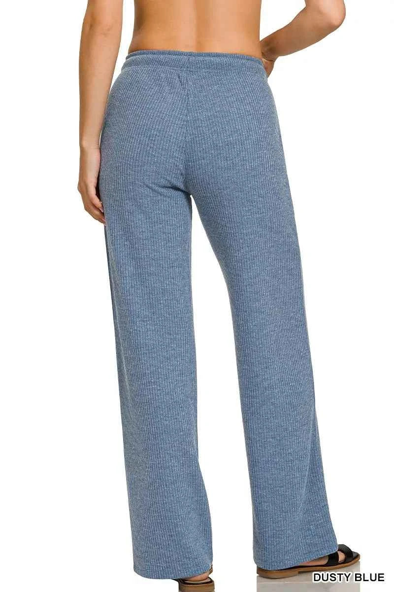 Zenana Ribbed Drawstring Lounge Pants 3d1b8e57bada4ba482f115333cc5fa46-Max-Origin