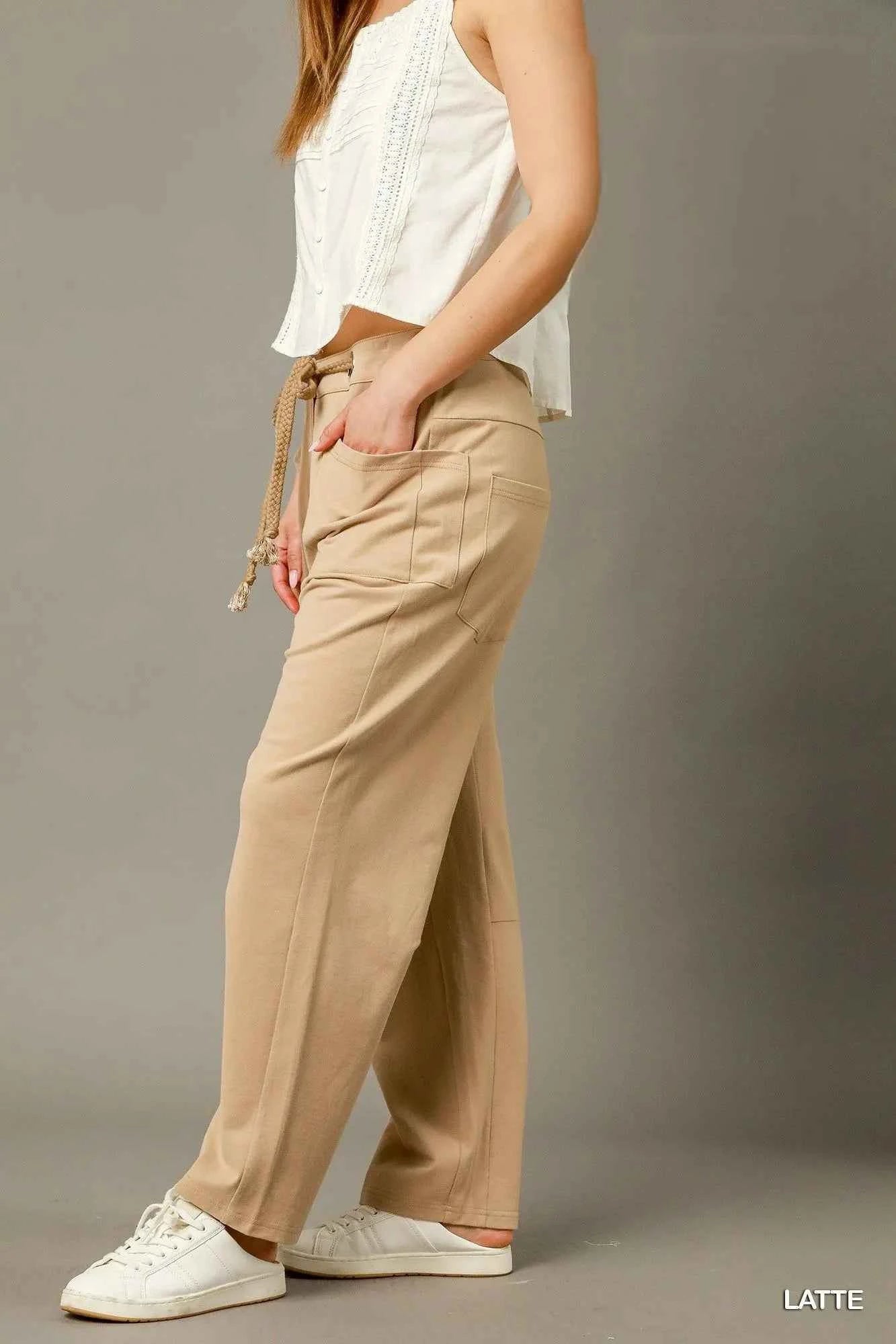 Umgee Cargo-Inspired Drawstring Pants 3ed9ec21-1d1e-4184-9d45-d915e0c14cc6-Max-Origin