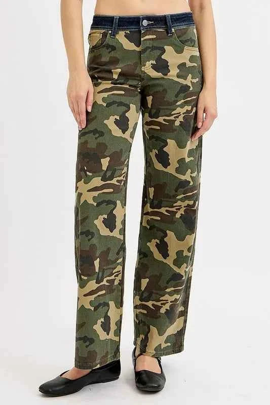 RISEN Camouflage Wide Leg Jeans 3f13581e-f22f-4734-8092-2ef40d05f87f-Max-Origin