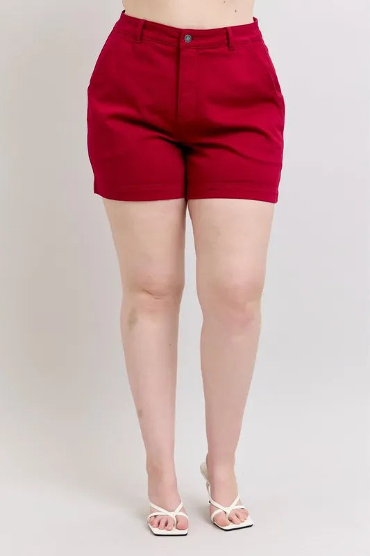 Judy Blue Full Size High Waist Tummy Control Garment Dyed Heart Shaped Denim Shorts Plus Size 3f765bcc-63ff-49b4-b6e2-00f0417be86c-Max-Origin