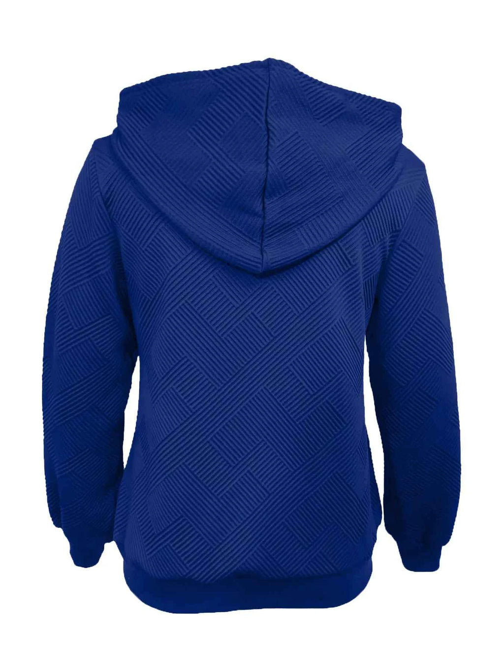 Texture Zip-Up Hoodie with Drawstring 3f7b6ff9-3575-4a65-bfd5-523fd7aac42a-Max-Origin