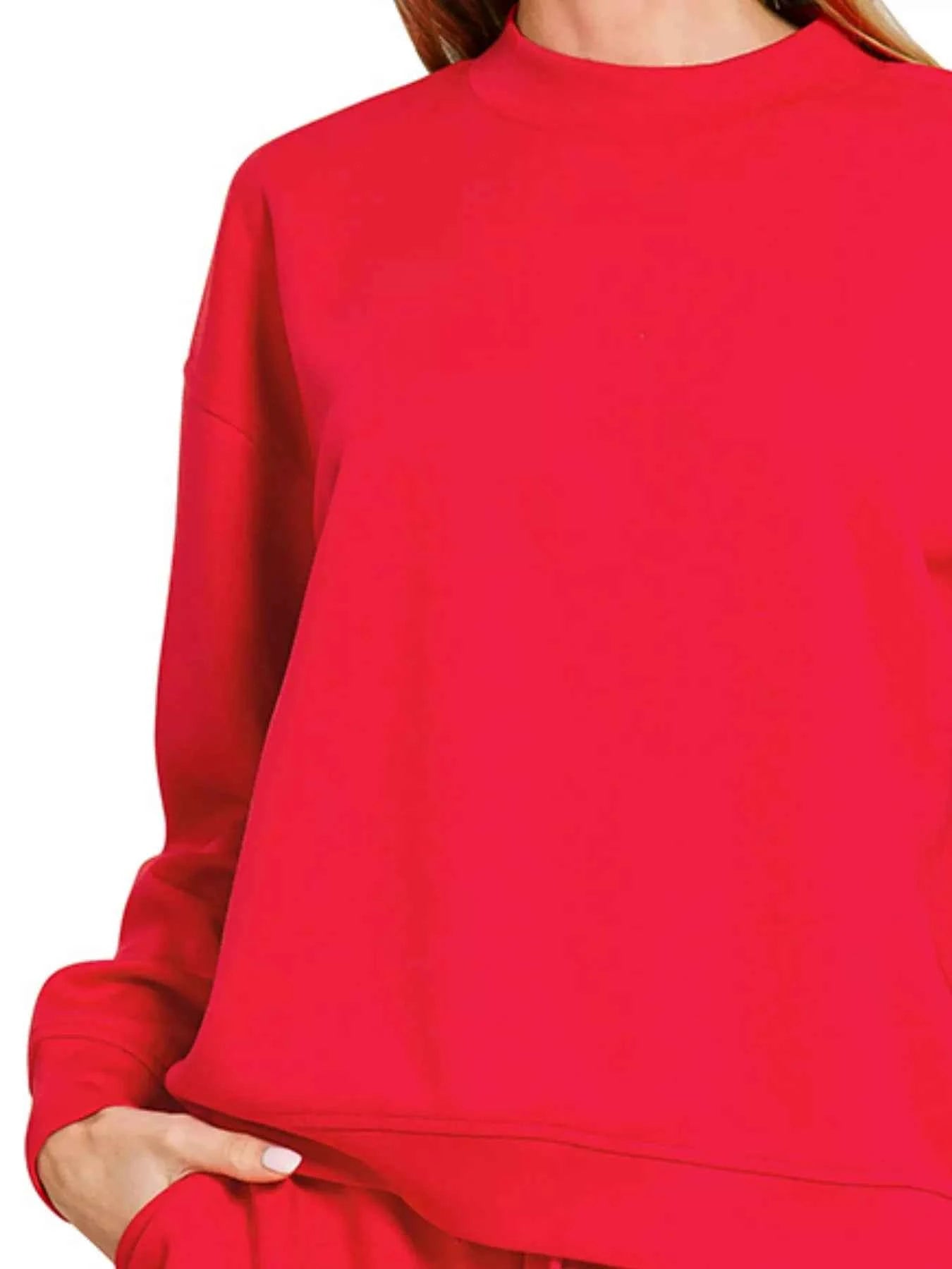 Zenana Scuba Long Sleeve Sweatshirt and Shorts Set 40125bbe-d00b-4f40-9838-608a4ced2341-Max-Origin