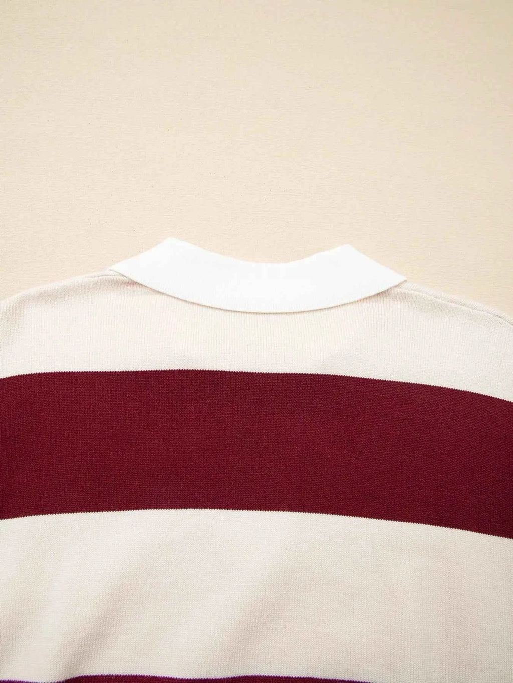 Color Block Long Sleeve Knit Top 40697e22b9784869b1482414bb0744cb-Max-Origin
