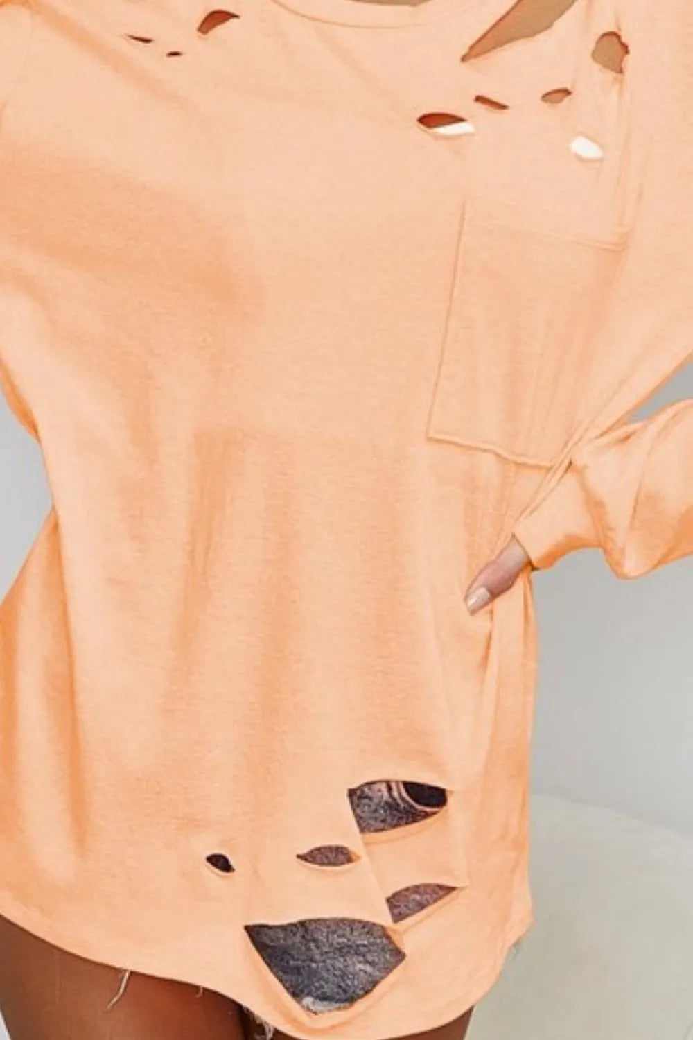 BiBi Triblend with Laser Cut Detailed T-Shirt 40c3dc2f-9487-4d22-95e6-f077cc659905-Max-Origin