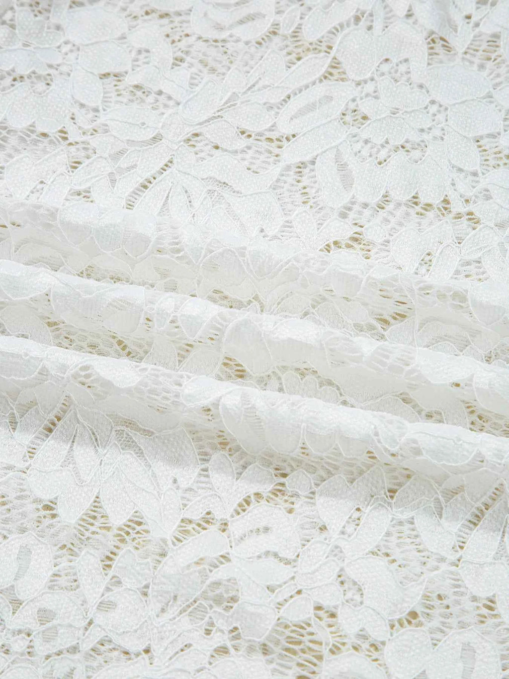 Lace Crochet Bell Sleeve Mock Neck Blouse 40dea2e1107d4099867b3dbcdcd65e6c-Max-Origin