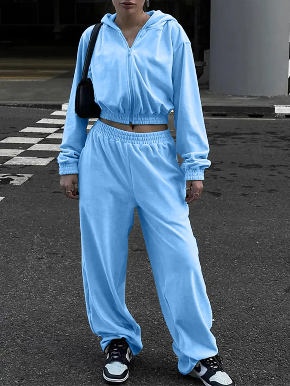 Zip Up Hoodie and Pocketed Pants Set Pastel Blue 4118adaa-bbb4-4578-8987-ae4ffa4d7094-Max