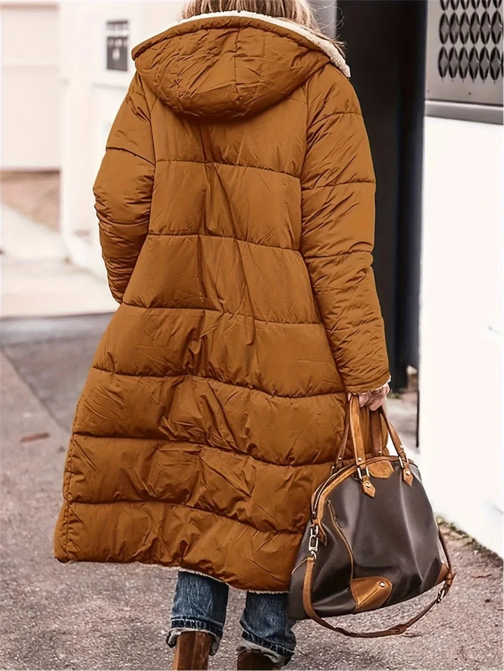 Full Size Zip Up Sherpa Hooded Coat 41acb396-704b-4136-87bd-720f17f16c03-Max