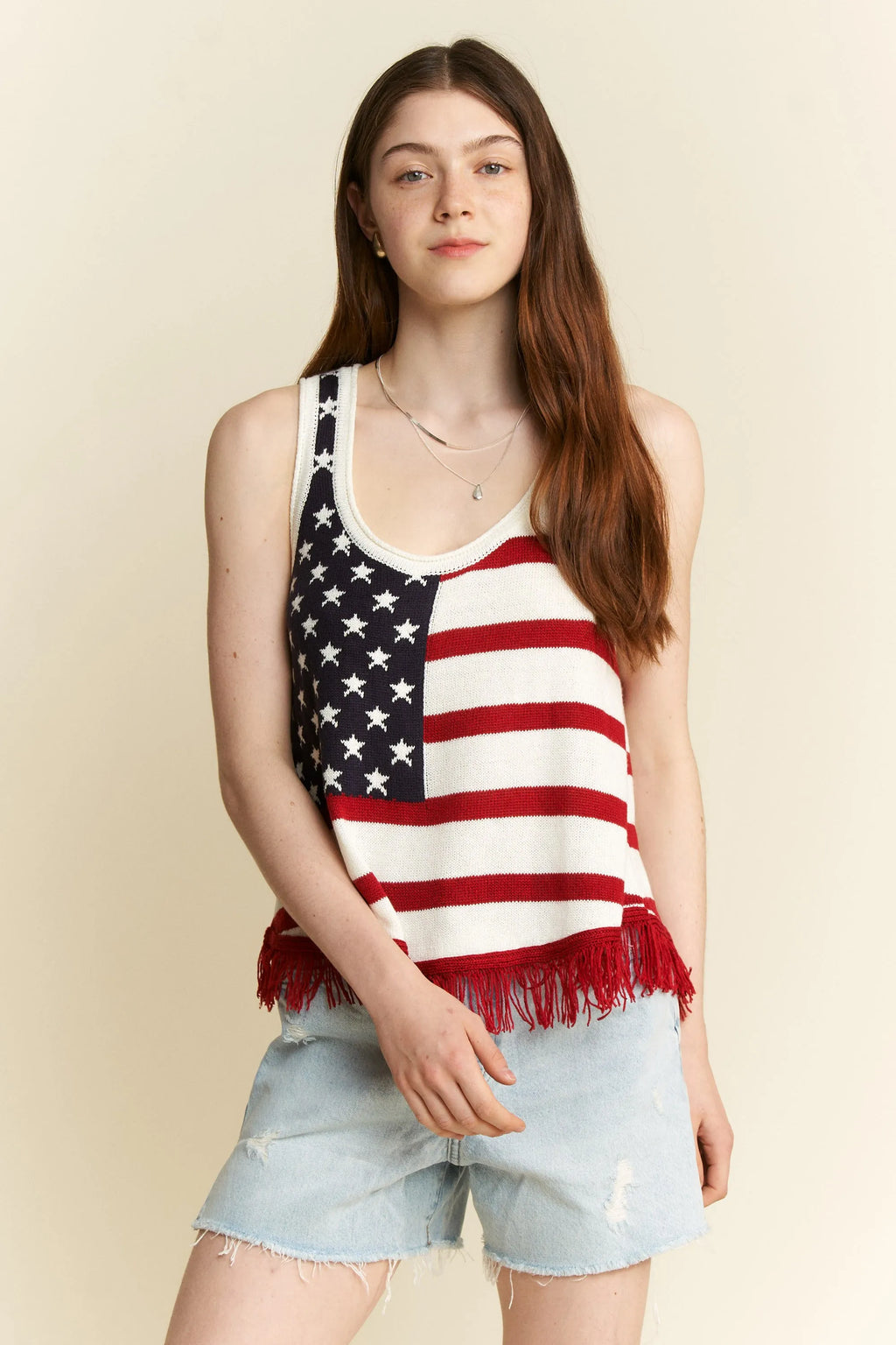 Jade By Jane Full Size American Flag Fringe Tank Top Plus Size CREAM 423ce159d9ff4a2582af1731ef4d3ca7-Max-Origin