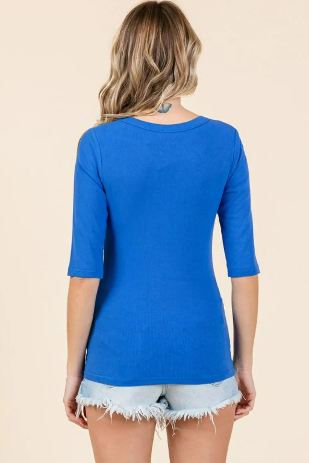 Mittoshop Round Neck Half Sleeve T-Shirt 429d526e-d6ab-4467-9291-8bdb1e6f68bc-Max