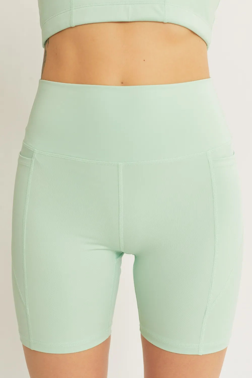 Love Tree High Waist Seam Detail Active Shorts 42ca5e57-77f9-419a-8fd9-ae6c877d53cc-Max