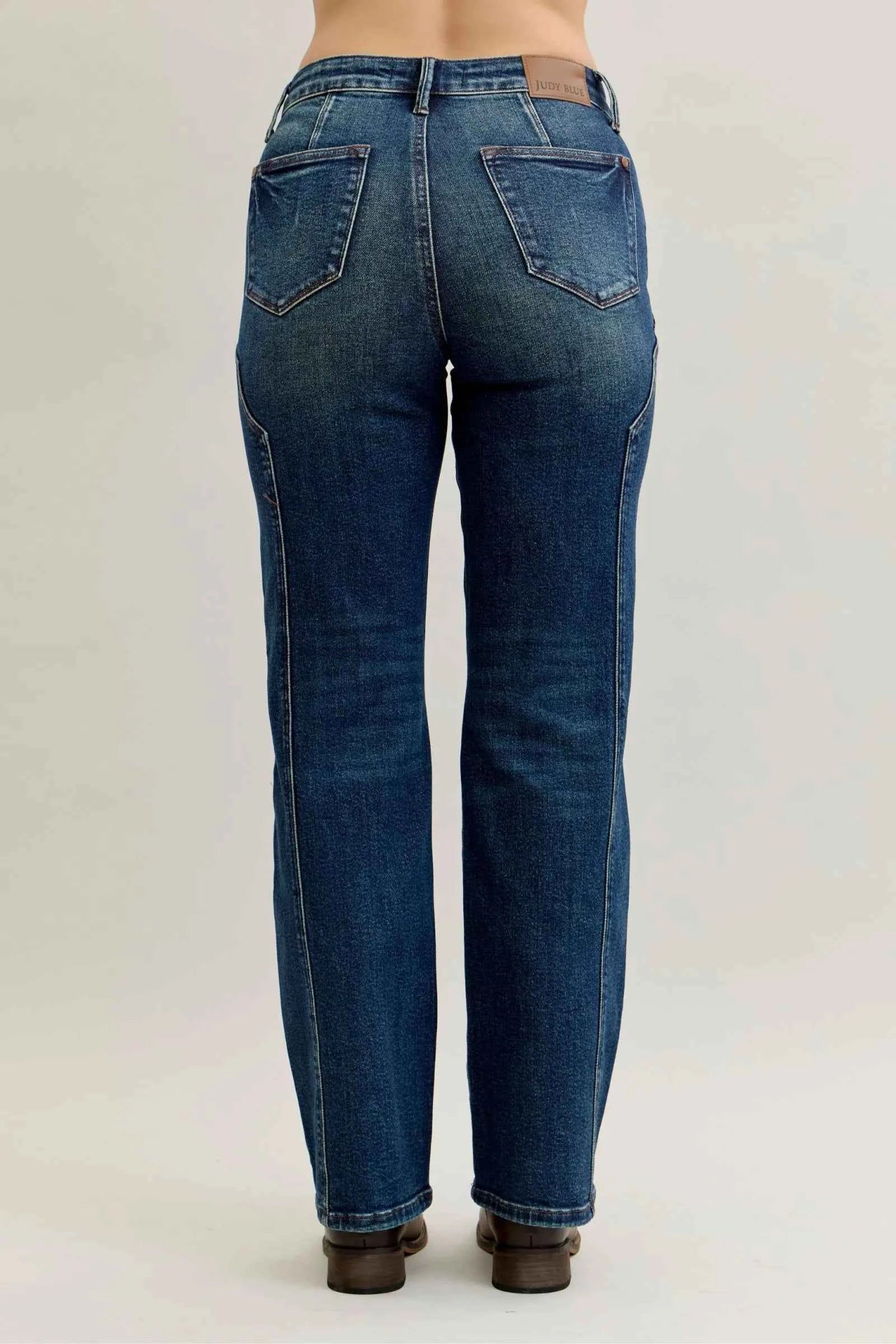 Judy Blue Full Size Seam Detail Straight Leg Jeans Plus Size 437d5d45-b1a1-46cf-8791-779be4148c10-Max-Origin