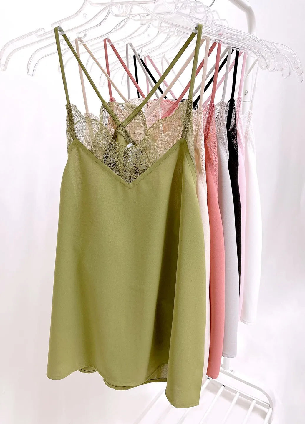 BiBi Lace Cami Solid Tank Top 44f8f53959ca4fdbad808395251475e0-Max-Origin