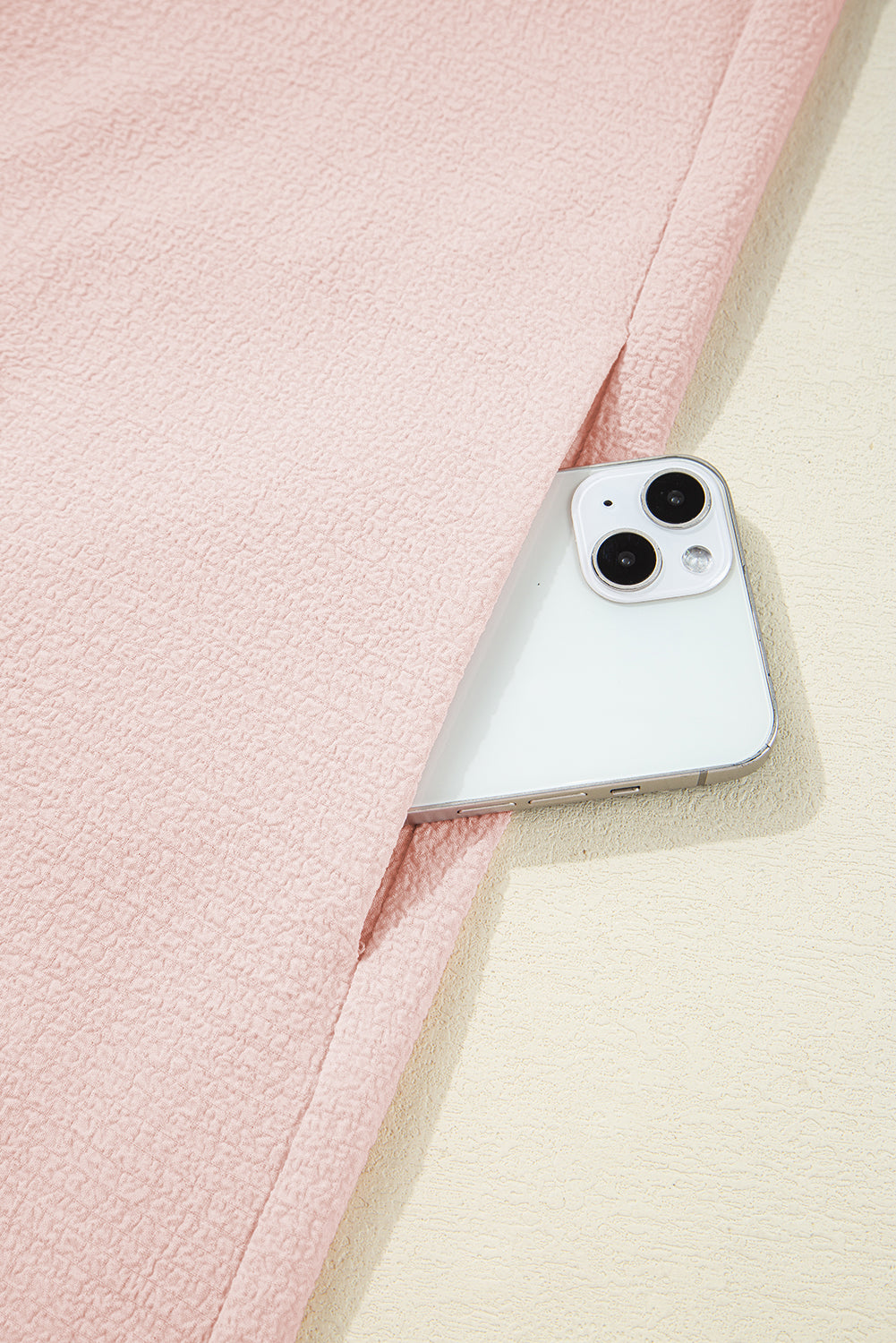 Beau Blue Textured Flutter Sleeve Square Neck Bow Back Mini Dress 456c761472c2fbdb