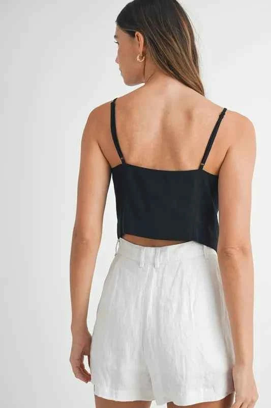 MABLE Linen Mix Button Down Tank Top 45f4135a72b045159cbdda3056bcc488-Max-Origin