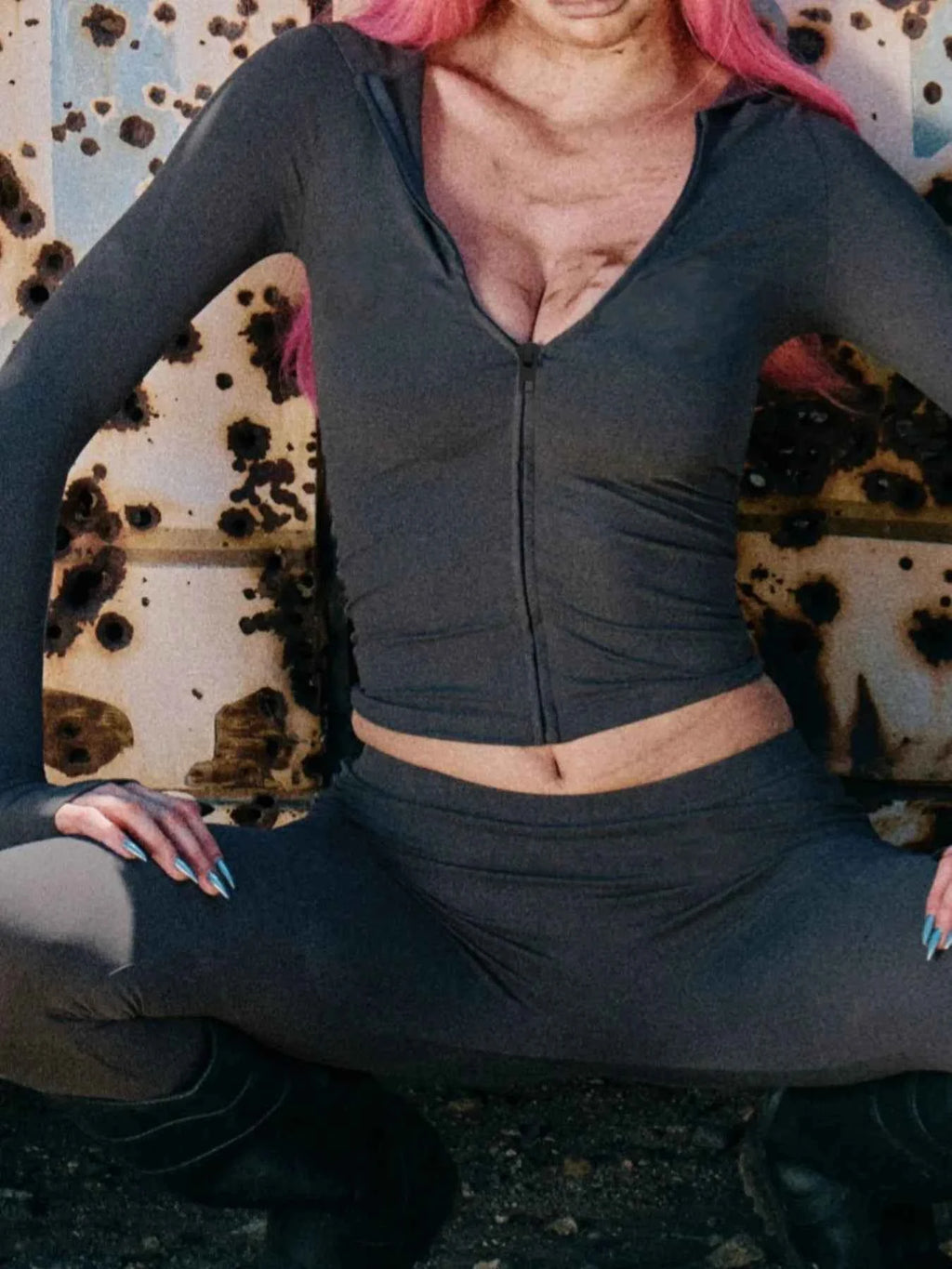 Zip Up Long Sleeve Top and Pants Set 46e6ee31-287e-4ce5-b523-91f4082d0573-Max-Origin