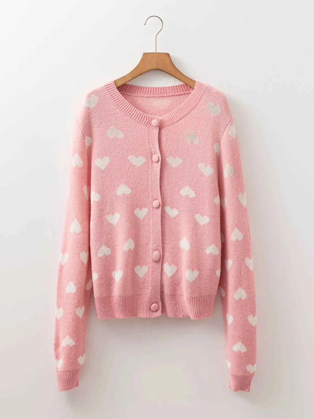 Heart Pattern Button Front Cardigan 477346b2f2a4483d8cf491953cf295ed-Max-Origin