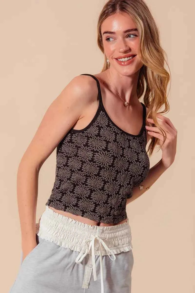 SO ME Two Tone Floral Seamless Tank Top 47bb5170c2024ba3b5698b404fce432b-Max-Origin