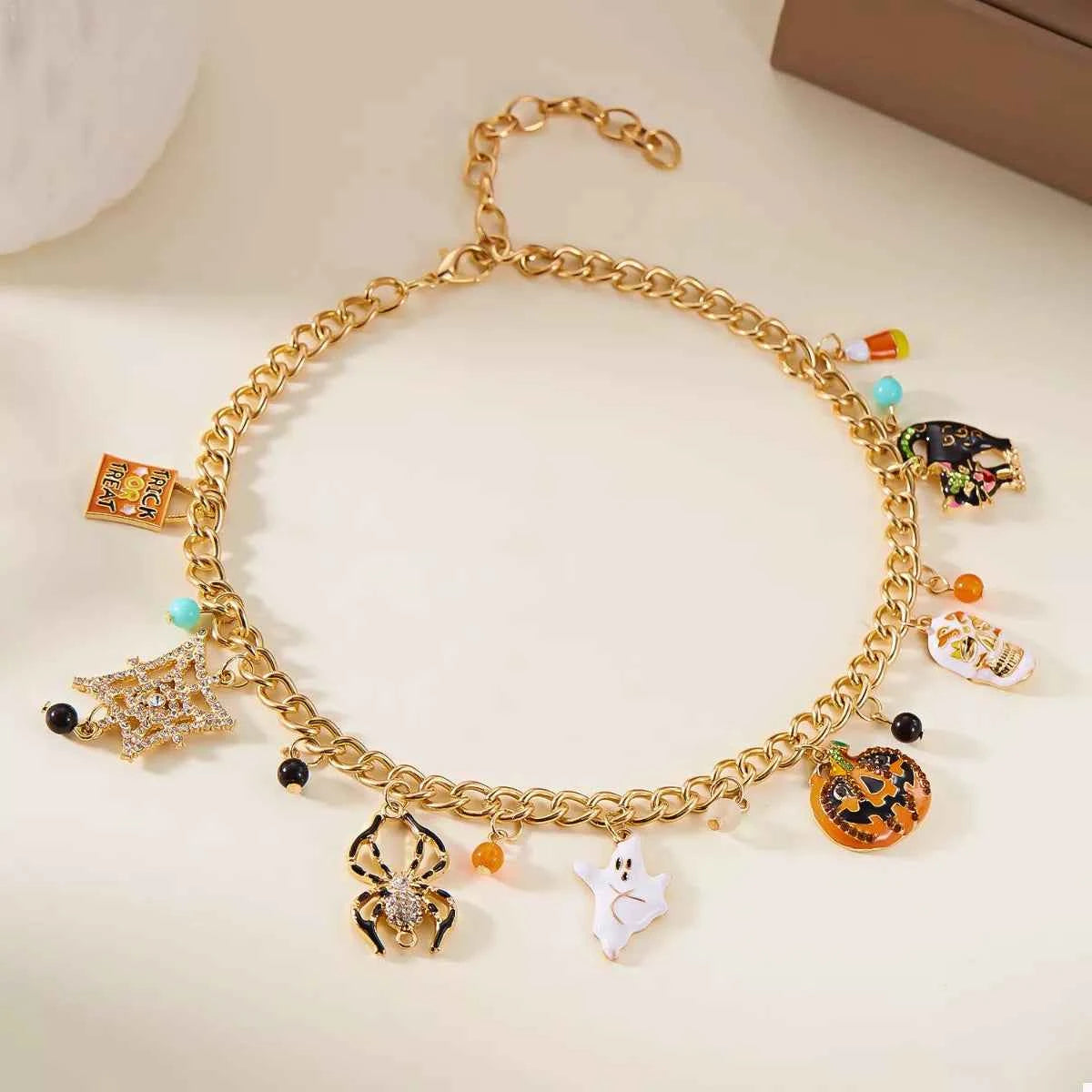 Halloween Charm Necklace with Festive Pendant Collection 47e1caed-fd8e-4b59-91b0-447339b45461-Max-Origin
