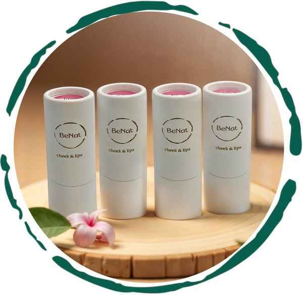 Lip & Cheek Bloom. 2 in 1 Natural Lipstick for Vib One Size 485169ff-b208-4624-a0a1-7ec3cfe60a66