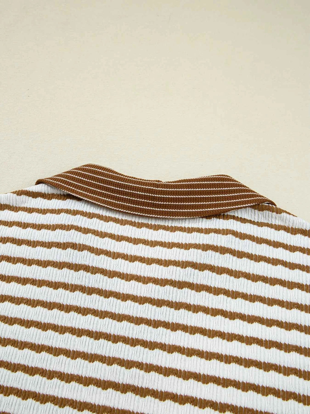 Stripe Collared Top and Drawstring Pant Set 492f8e2c83aa4fb3b39ec53146a98360-Max-Origin