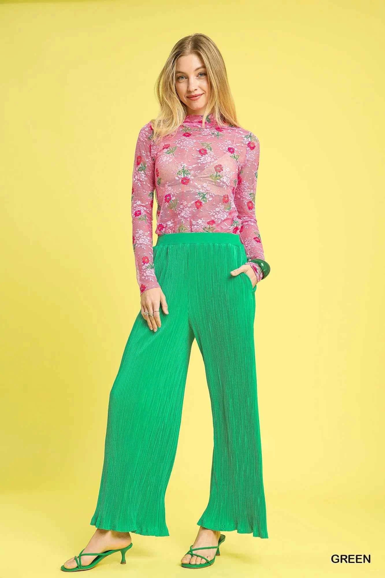 Umgee Wide Leg Textured Pants 49617ab1-e464-4e12-8e10-5d4e1fd0196e-Max-Origin