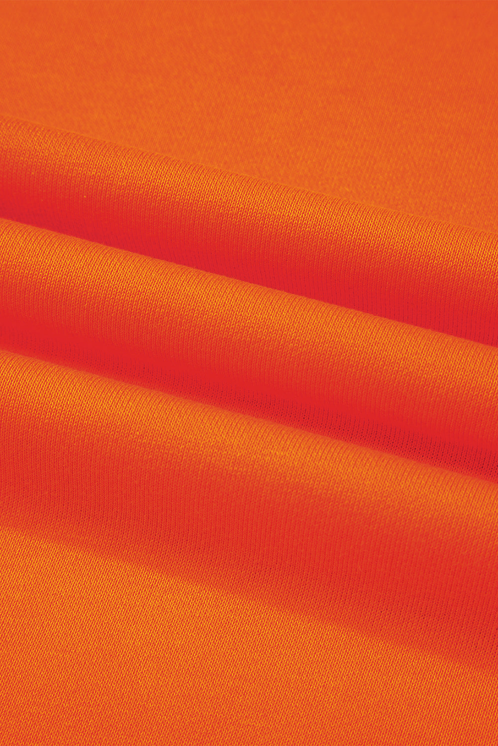 Orange Preppy Striped Sleeve Loose Sweatshirt 49c300312545f996