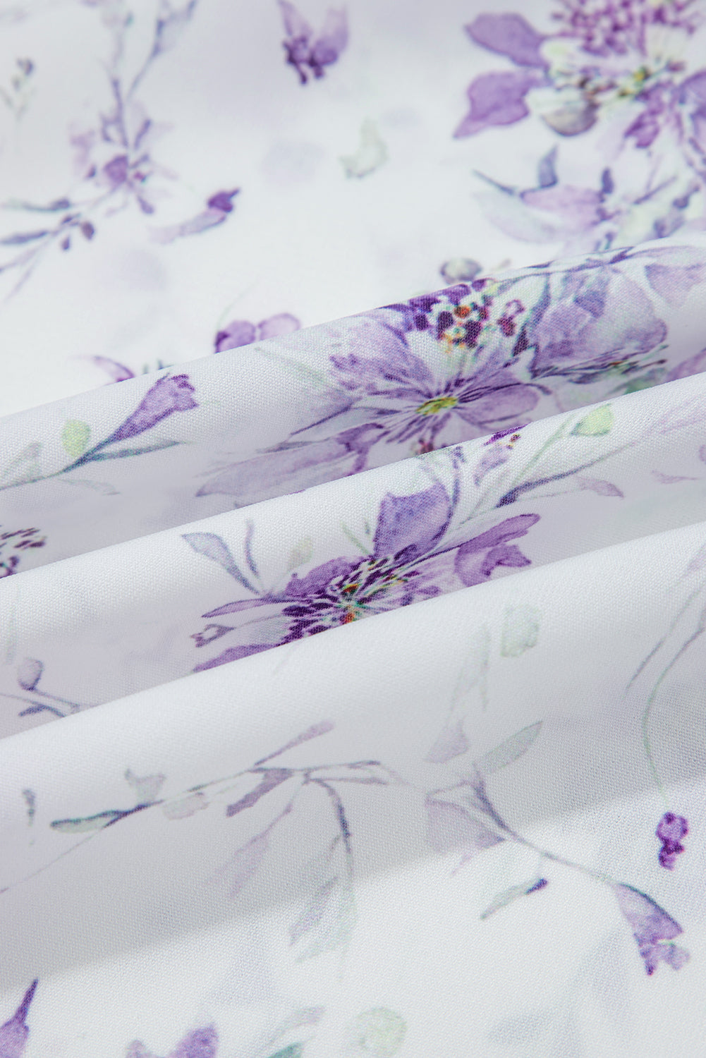 Purple Floral Print Split Neck Plus Size Top 4a179fcc2b9020c7