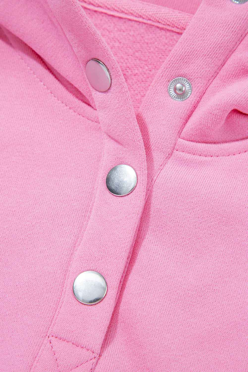 Yellow Cream Embroidered Flower Patchwork Snap Buttons Pullover Sweatshirt 4afd76f87522f554