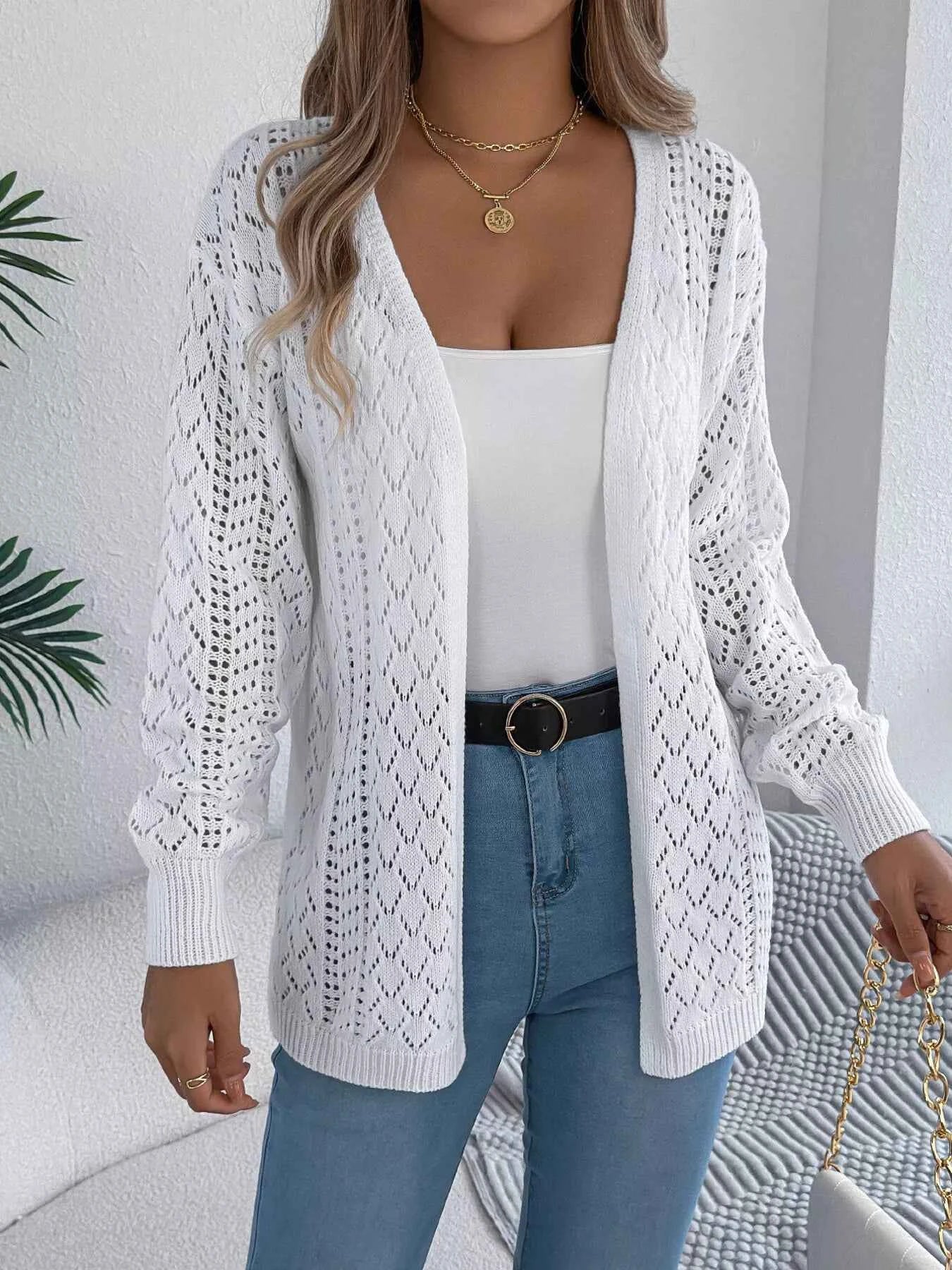 Openwork Open-Front Long Sleeve Cardigan 4bf52ad247a44079b66eff47848317f4-Max-Origin