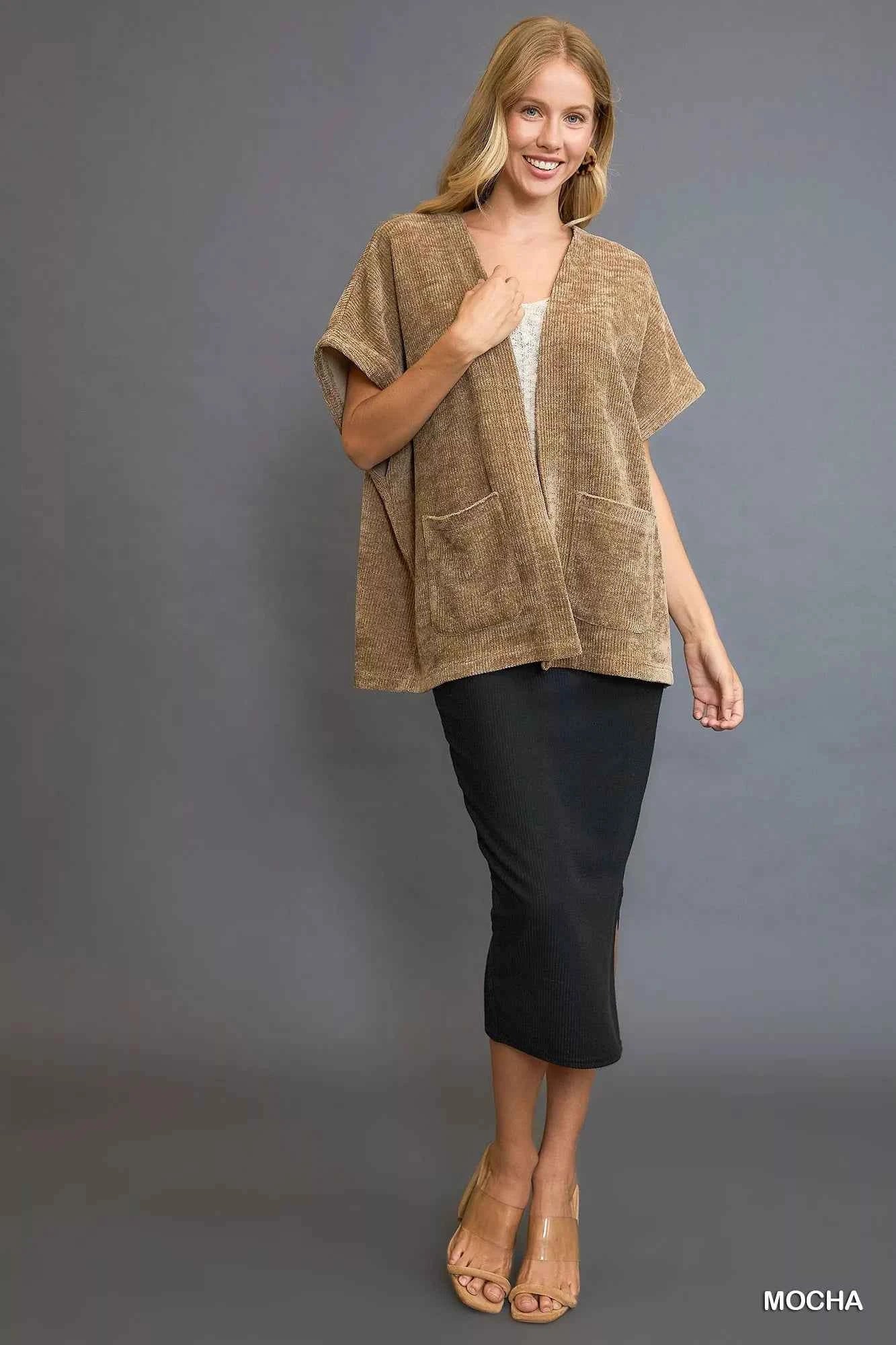 Umgee Open Front Knit Cardigan with Front Pockets 4c70c5d3-6be9-4514-9638-840178ef2b25-Max-Origin