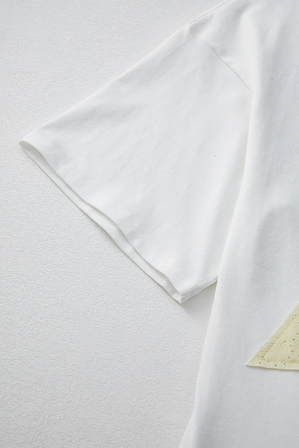 Star Layered Patched Graphic Drop Shoulder Half Sleeve Loose Tee 4d3c2575-f0e3-4eac-859a-6d199749a3cb-Max-Origin