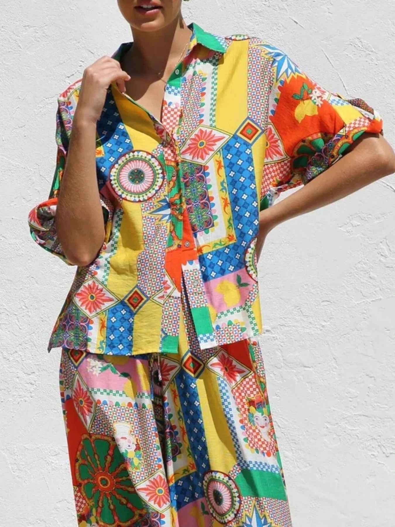 Printed Button Up Shirt and Pants Set 4def5407-5648-4985-8969-d06e256437f0-Max-Origin