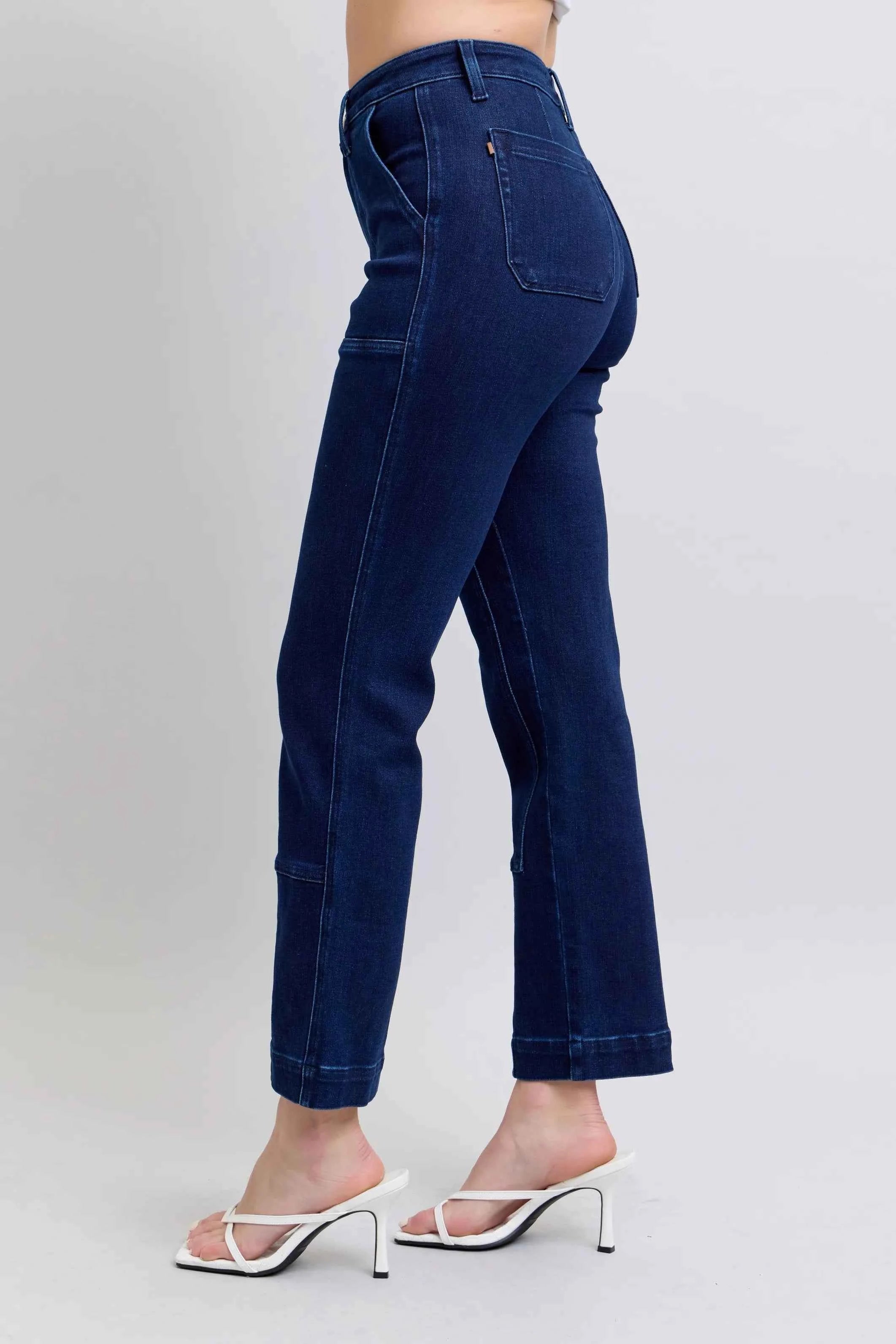 Judy Blue Full Size Hw Work Wear Knee Patch Straight Jeans Plus Size 4e45e51649ed4de5b857b6bffd0691b9-Max-Origin