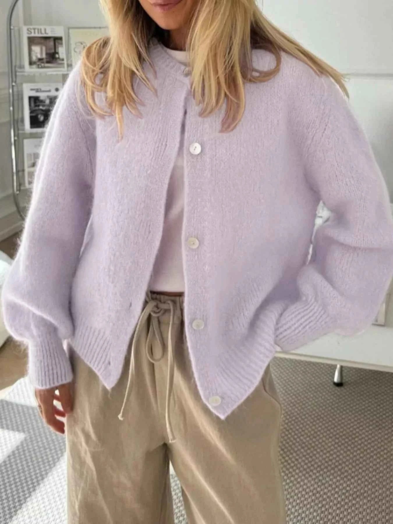 Button-Front Round Neck Cardigan 4e6ddbc8f1364e059ed312ce03f51df1-Max-Origin