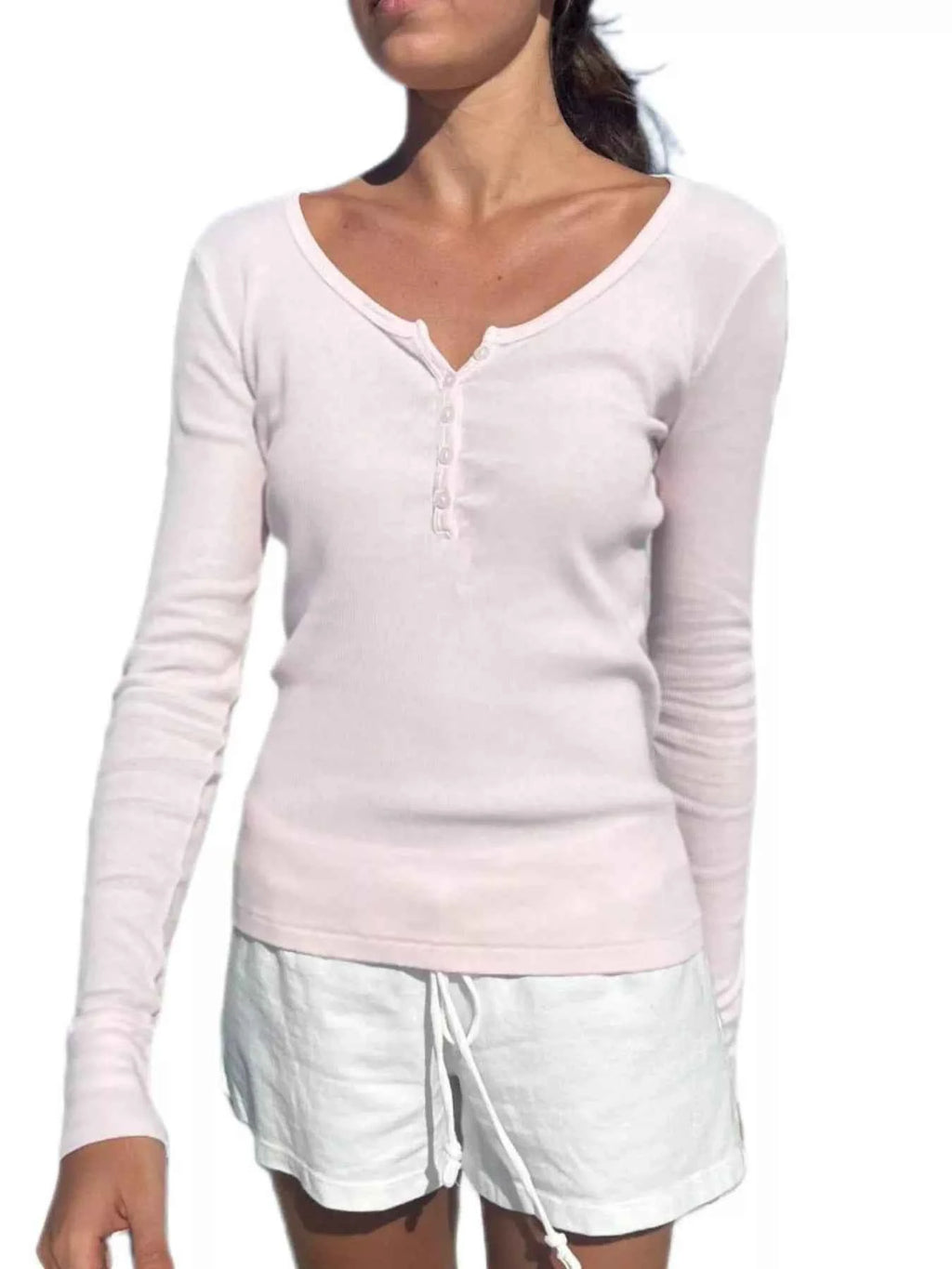 Striped Long Sleeve Henley T-Shirt 4ebb2e8f-9bd1-49ec-9e55-a66a36c433be-Max-Origin