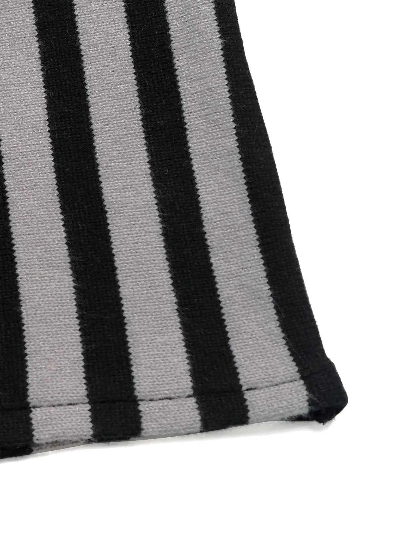 Striped Button Front Long Sleeve Sweater 4ef9933922664f39b18525da76427cae-Max-Origin