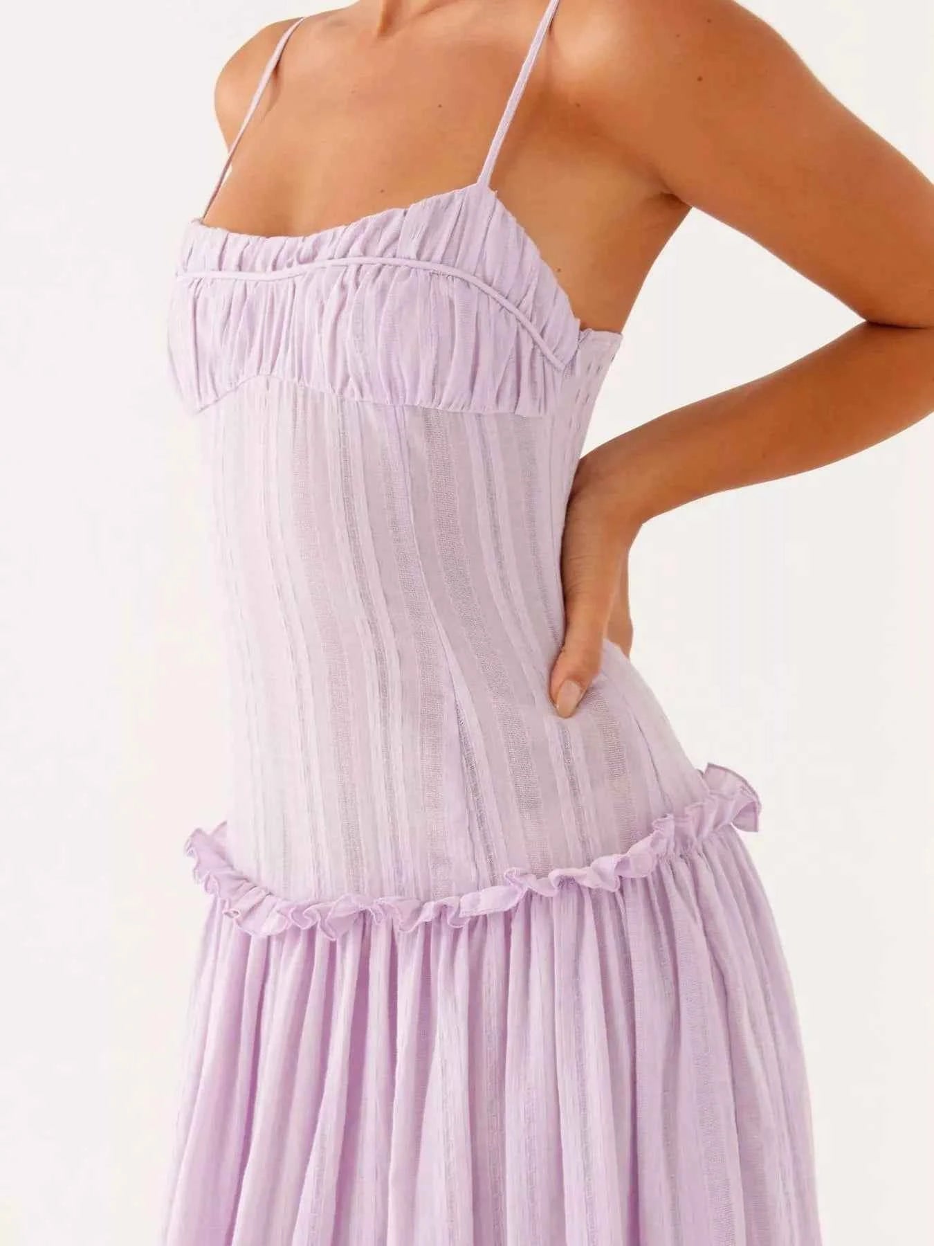 Frill Spaghetti Strap Maxi Dress 4f1ac3a3-bb28-4051-bd37-60350c2974fc-Max-Origin
