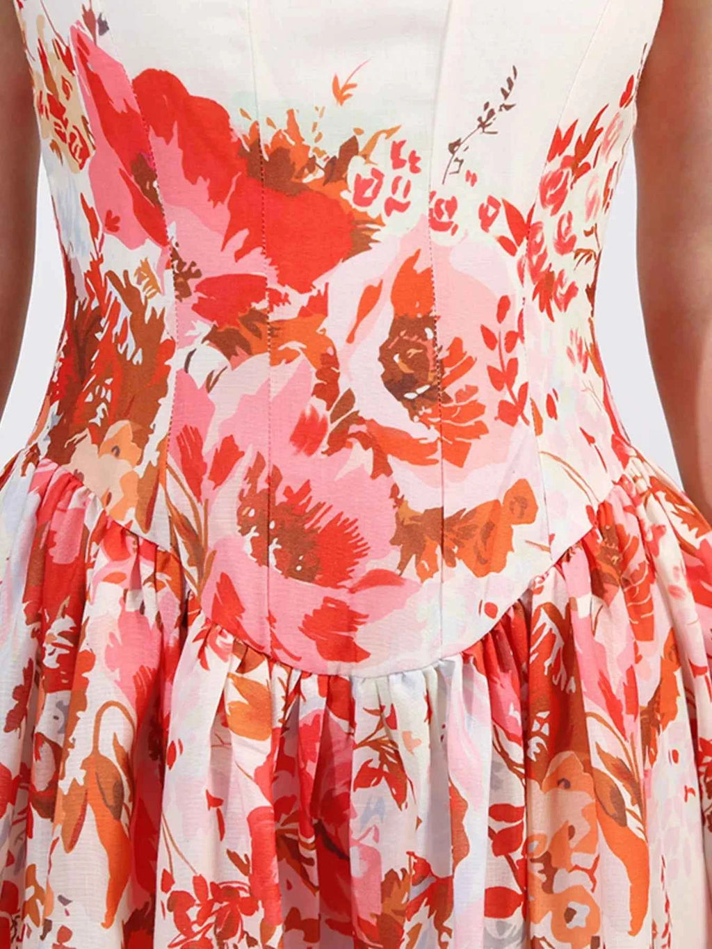Floral Print Sleeveless A-Line Mini Dress 4f1eeada6f44413da38fd050ed8fdb24-Max-Origin