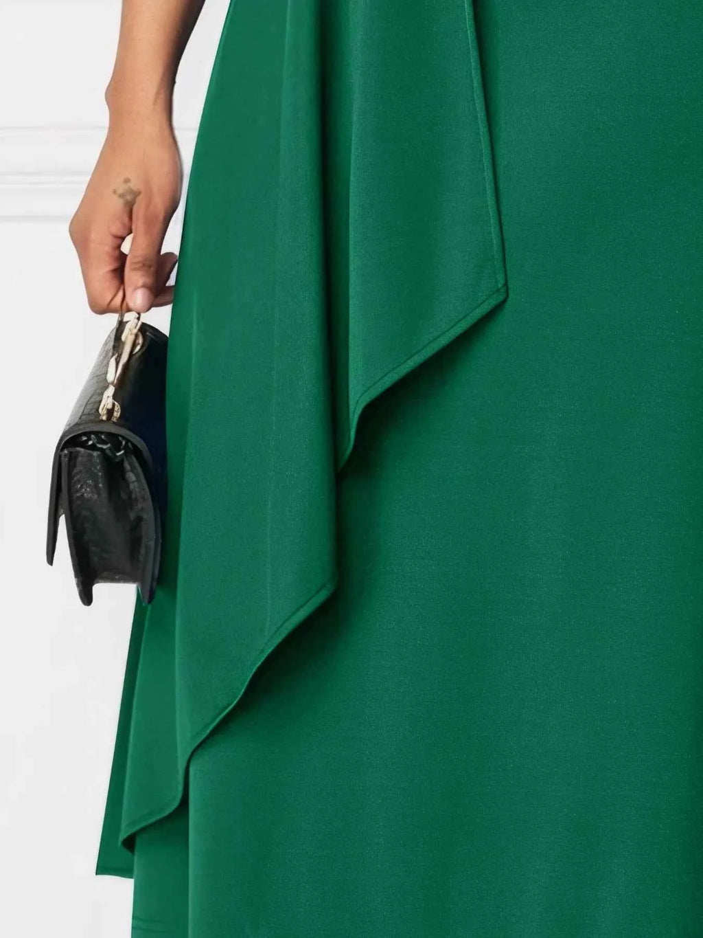 Short Sleeve Midi Wrap Dress with Belt Detail 4f2936d0-2b02-4750-8621-2a33a98785ea-Max-Origin