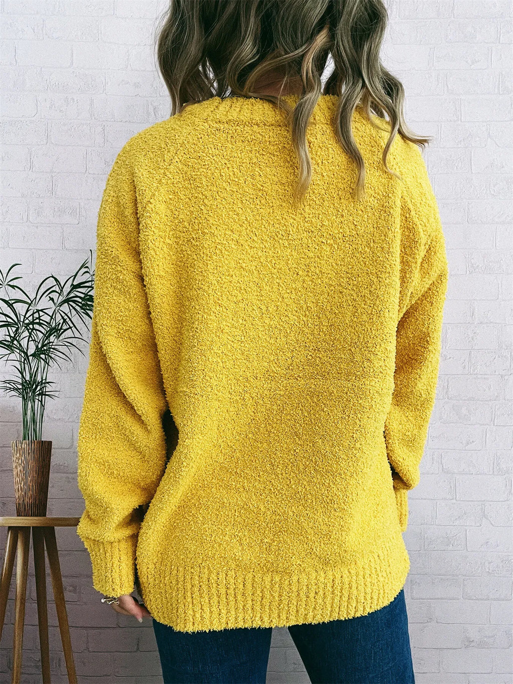 Round Neck Raglan Sleeve Sweater 5004e3f9724148988b2cd189a99d96ae-Max-Origin