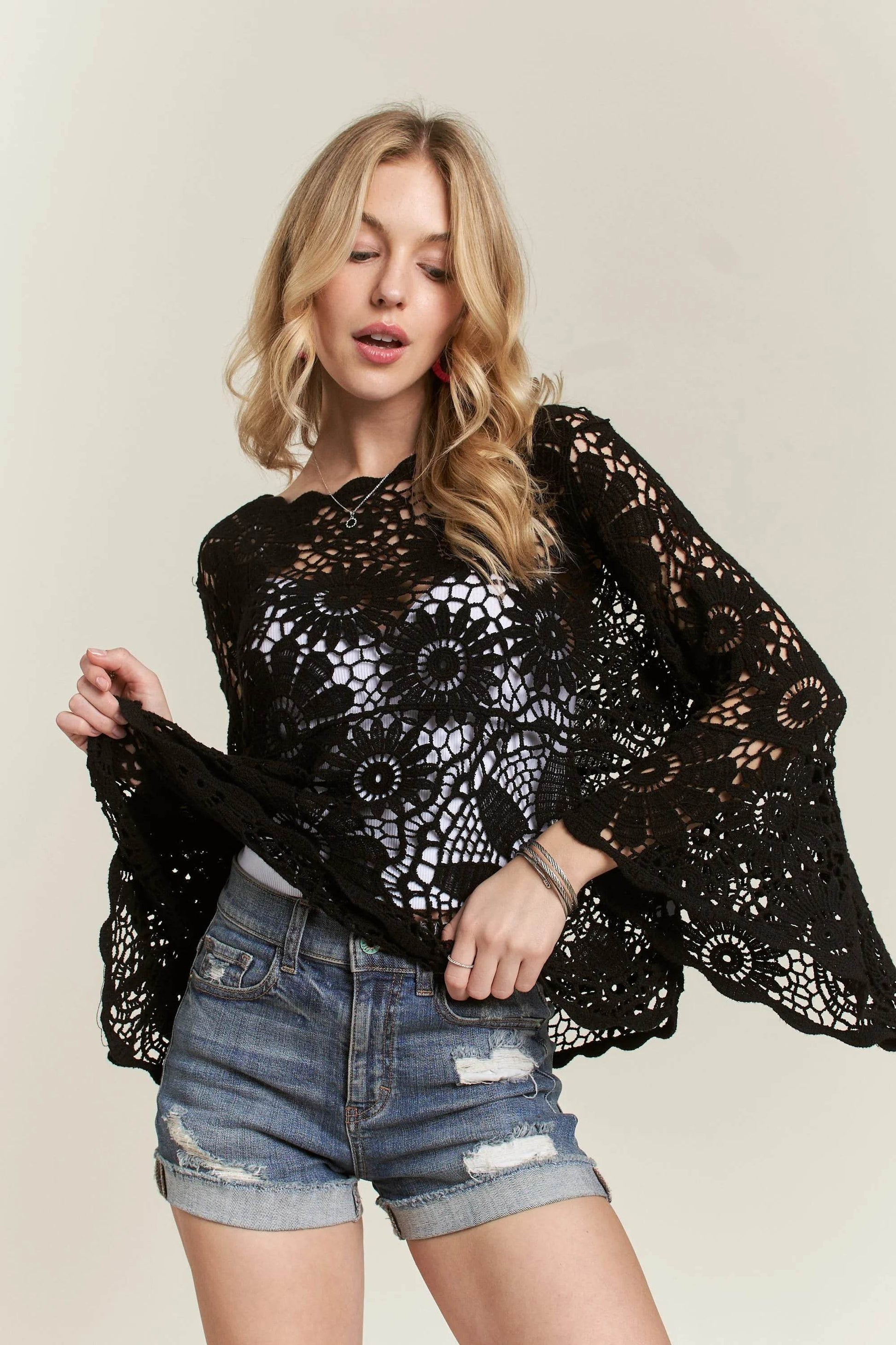 ADORA Bell Sleeve Crochet Top 501648f80a5c416ea3a8aad44b5ae81d-Max-Origin
