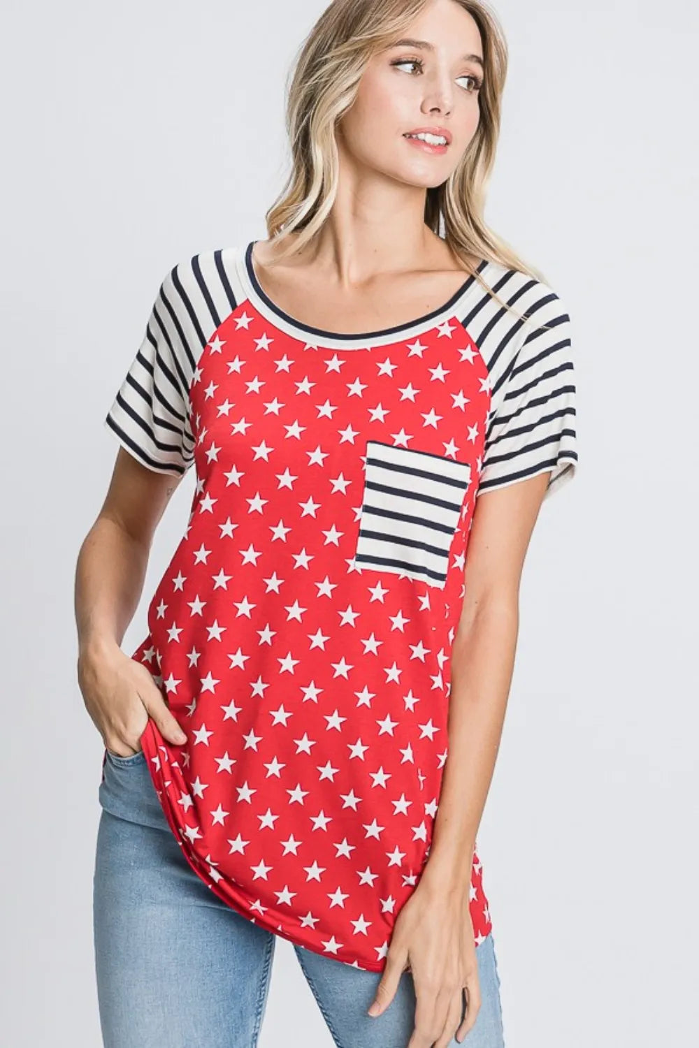 Heimish Full Size Star & Striped Round Neck Short Sleeve T-Shirt Plus Size 507e09e9-f3ea-4102-86cf-f599203131f0-Max